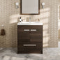 Eviva Lugano Bath Vanity with Acrylic Top and Integrated Sink (24"-84")
