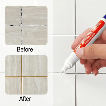 Waterproof Grout Filler Pen for Tile Repair – 1 PCS