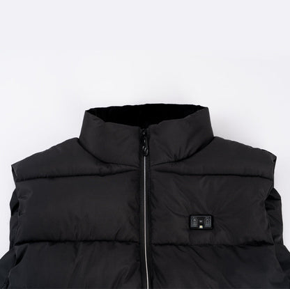 LITEGUEST Heated Vest with LED Light – Winter Outdoor Warming Vest