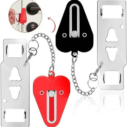 Portable Door Lock Travel Lock Anti-Theft Hotel Lock