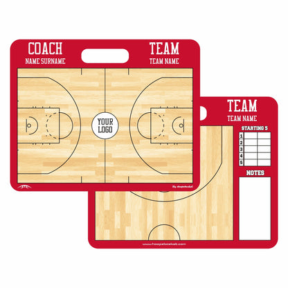 WNBA Custom American Style Magnetic Coaching Board 22'' x 17.5'' / 56 cm x 45 cm
