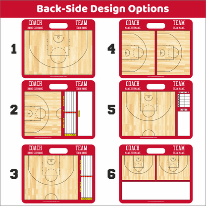 WNBA Custom American Style Magnetic Coaching Board 11.4'' x 9.4'' / 29 cm x 24 cm