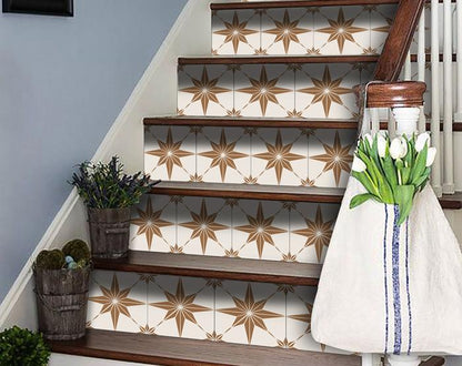 Decorative Tile stickers set of 24 Peel & Stick