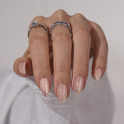 Athena Aurora Almond Nails - Press On Nails