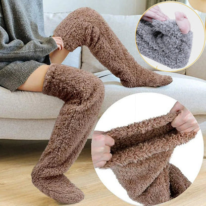 Over-Knee Fuzzy Warmth You’ll Love 🧦❄️