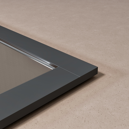 Eviva Aberdeen 72" x 30" Rectangular White Wooden Framed Mirror