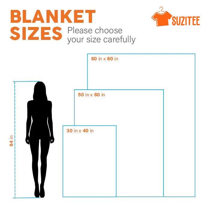 Camping Photo Blanket - Personalized Gift for Camper, Bestie, Girlfriend, Boyfriend | Birthday, Valentine, Anniversary | Custom Image