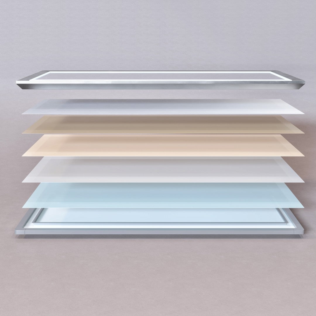 Eviva Sofy 24" x 67" Rectangular Aluminum Aluminum Framed Mirror