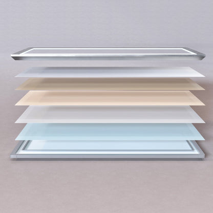 Eviva Sofy 24" x 67" Rectangular Aluminum Aluminum Framed Mirror