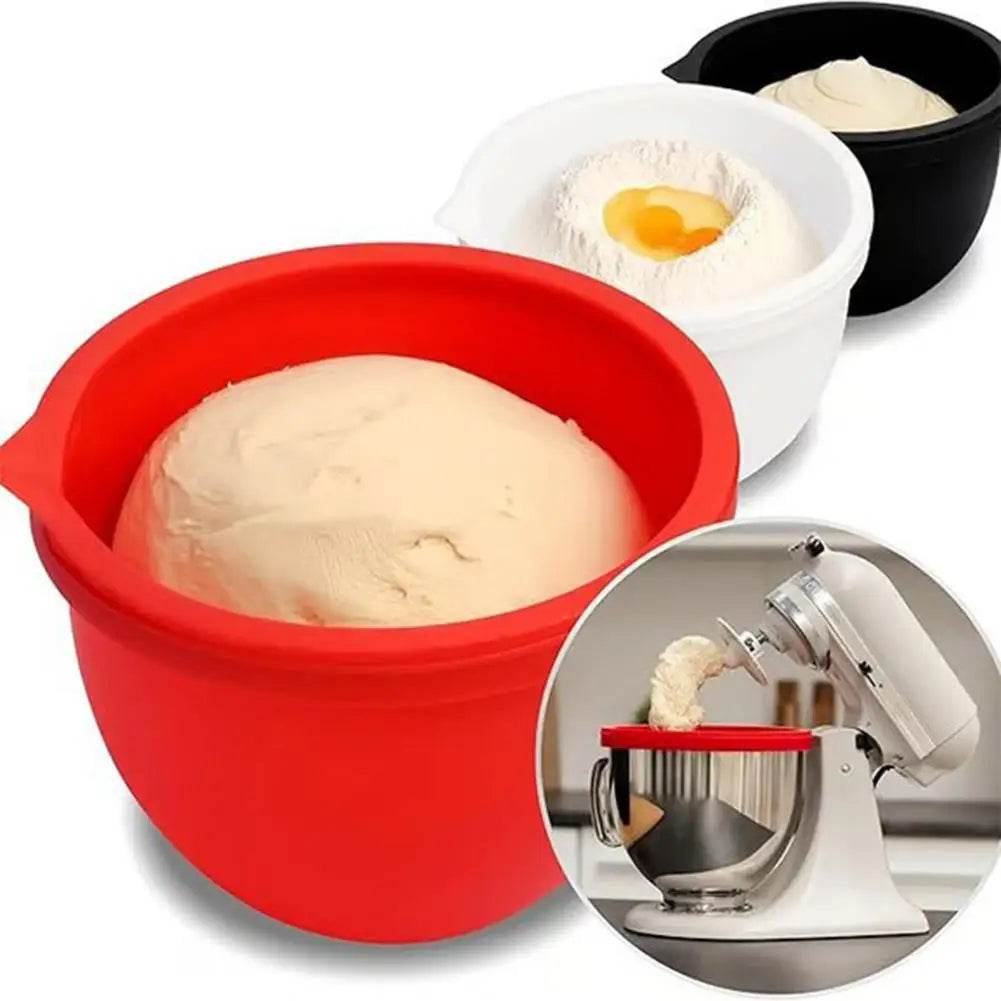 Silicone Bowl Liners and Lids for Kitchen Aid Tilt-Head Mixers