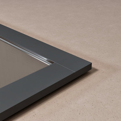 Eviva Aberdeen 72" x 30" Rectangular White Wooden Framed Mirror