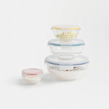 Mix & Store Glass Bowl Set
