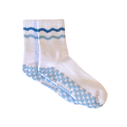 The Catch My Drift Grip Sock in Amalfi