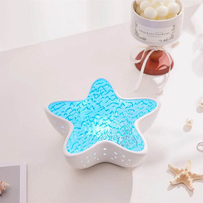 Starry Glow: Starfish LED Projector Lamp