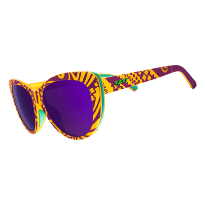 "Don't Ask How I Got These" Mardi Gras Glam G Polarized Sunglasses