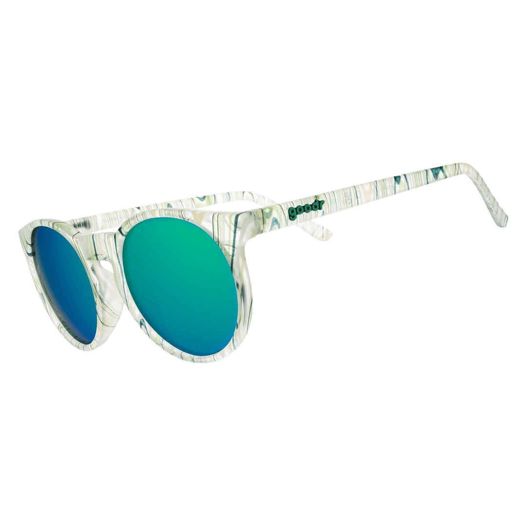 "Marble Arts Master” Circle G Polarized Sunglasses