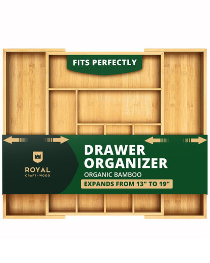 Expandable Silverware Organizer (8 Slots)