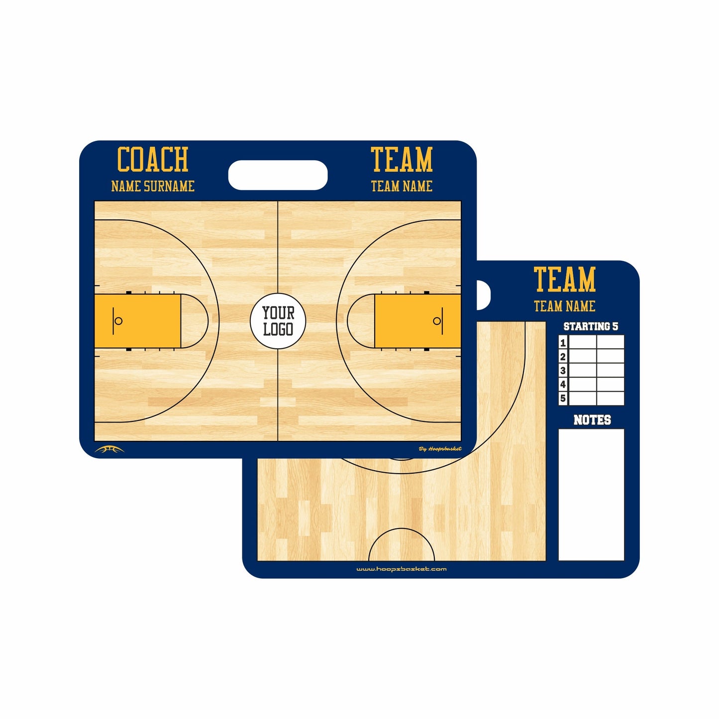 WOMEN'S NCAA Custom American Style Magnetic Coaching Board 11.4'' x 9.4'' / 29 cm x 24 cm