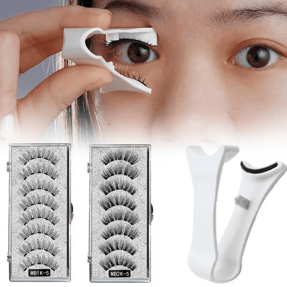 Reusable 3D Magnetic Eyelashes