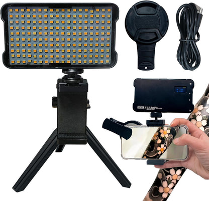 Professional Tattoo Photography Anti-2.0 Glare Kit 180 LED Beads（10W）