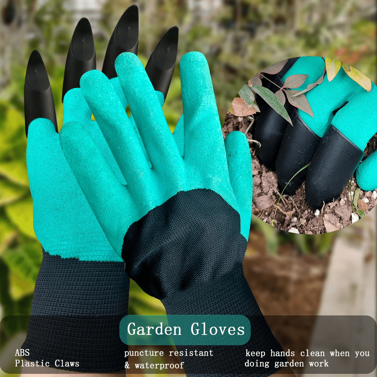Gardening Gloves With Claws