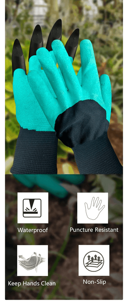 Gardening Gloves With Claws