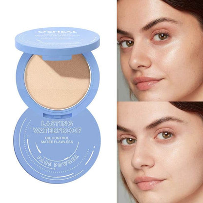 Long-Last Makeup Powder Cake – Oil Control & Flawless Finish!