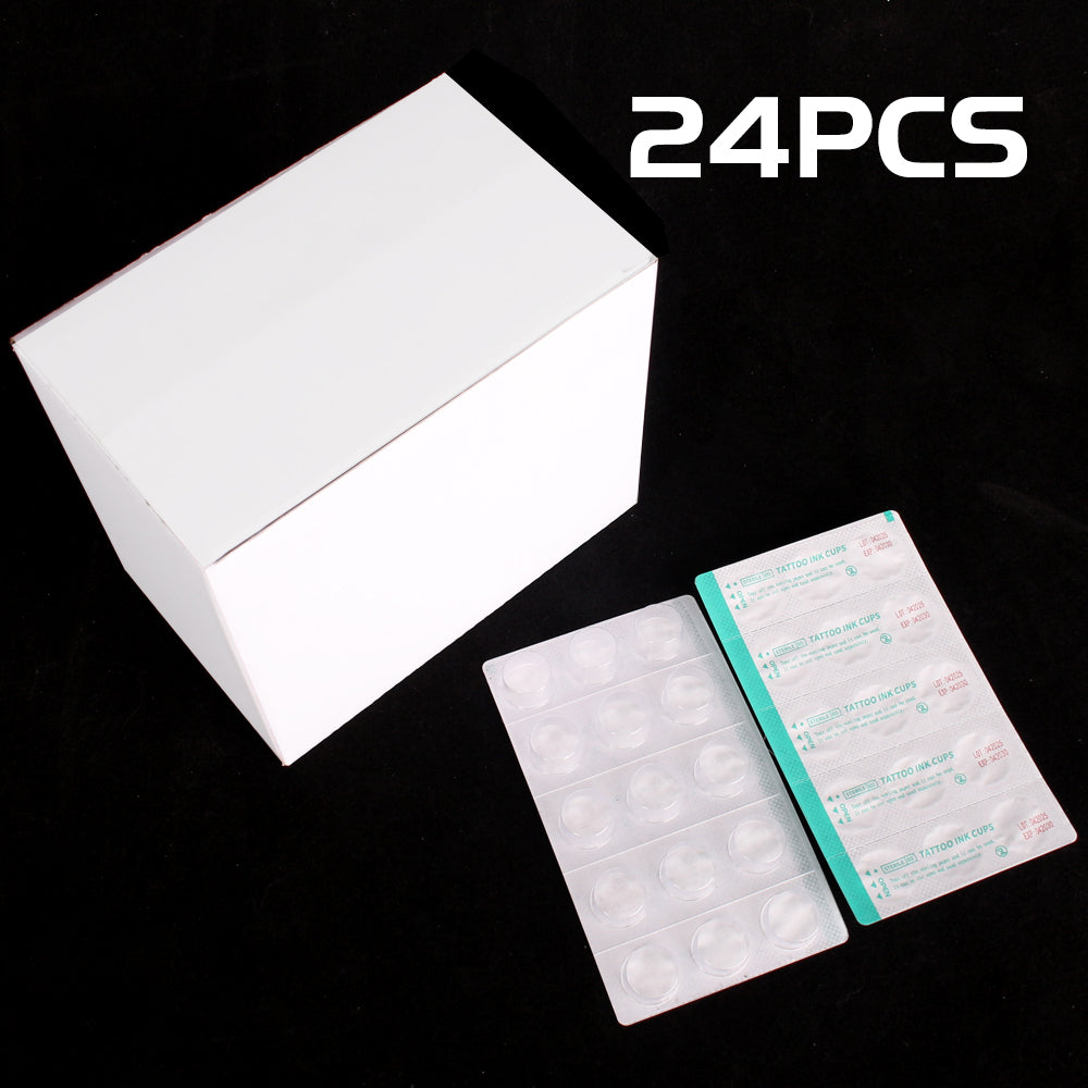 Tattoo Ink Cups-EO sterilization-24pcs-15cups/1pcs