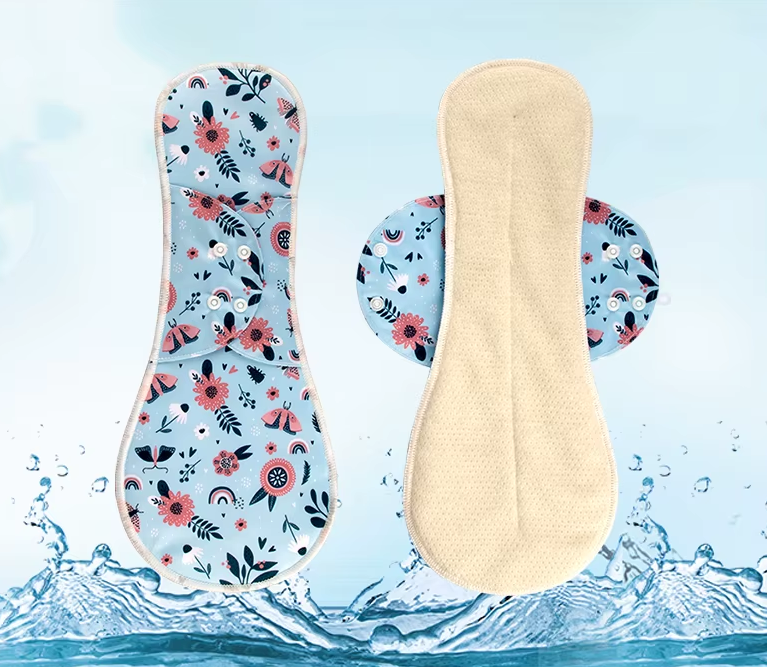 KUSHIE FlowBloom Reusable Pads – 2-Piece Leakproof Comfort Set