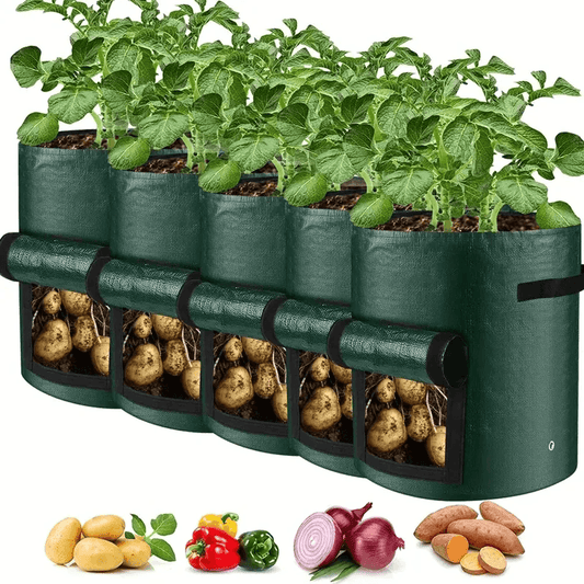 5 PCS Vegetable Grow Bag Planting Bags