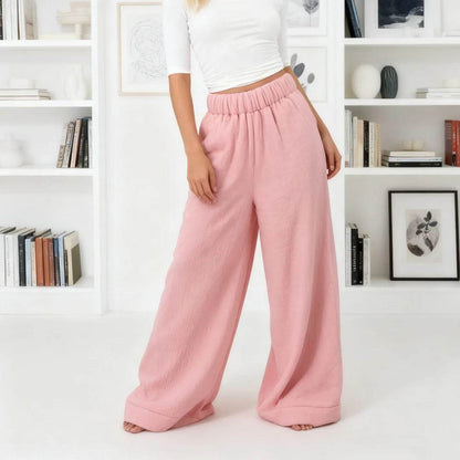 Winter Must-Have Wide Leg Pants for Women 2025 – High Waist Loose Fit Street Fashion Edition