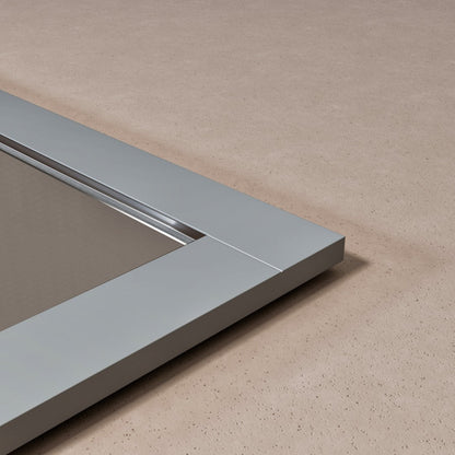 Eviva Aberdeen 72" x 30" Rectangular White Wooden Framed Mirror