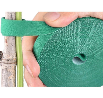 Self-Adhesive Reusable Garden Plant Tie Straps – Hook & Loop Support Tape