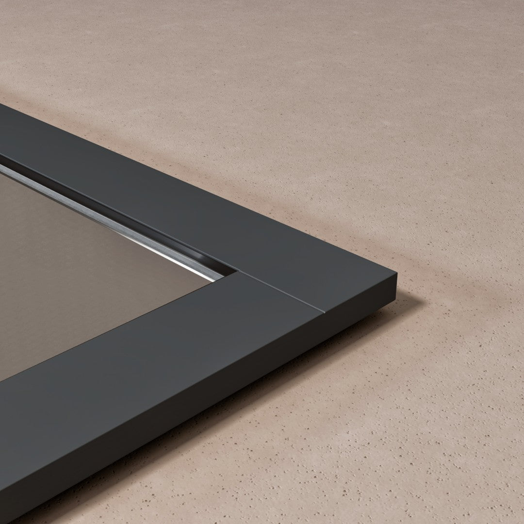 Eviva Aberdeen 72" x 30" Rectangular White Wooden Framed Mirror