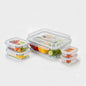 Bake & Carry Glass Set (5 Containers, Vanilla)