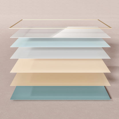Eviva Gold Gold Metal Framed Mirror
