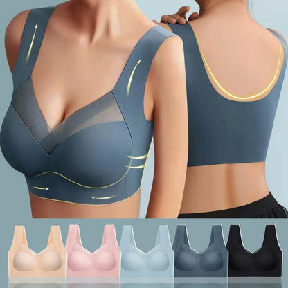 Seamless Shockproof Sports Bra for Women Yoga & Fitness Bralette