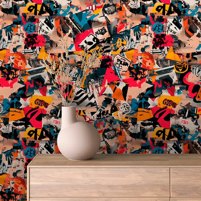 Urban Canvas Abstract Collage