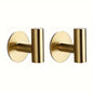 Set of Modern Metal SelfAdhesive Towel Hooks