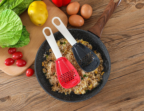 Multifunctional Slotted Spoon Grinding Cooking Spoon Mashed Auxiliary | Kitchen Accessories | Kitchen + Metal