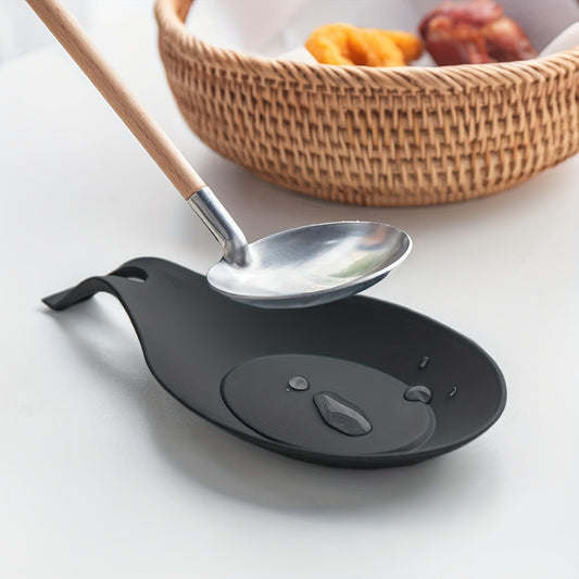 HeatResistant Silicone Spoon Rest NonSlip Durable EasytoClean
