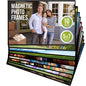 10 Pack 5x7 Magnetic Picture Frames for Refrigerator   Magnet Picture