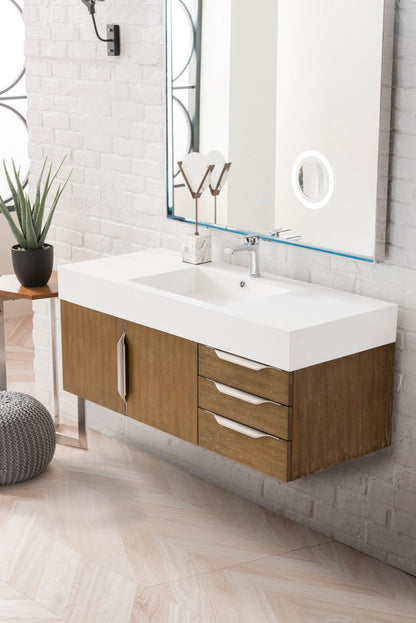 Columbia 48" Single Wall Mount Vanity Cabinet