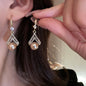 Fashion Water Drop Pearl Earrings - Trendy All-Match Accessories