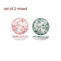 Elegant Rose Floral Salad Plates Set  Ideal Gift