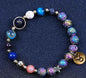 Blue San Volcanic Rock Constellation Bracelets – Colorful Twelve Constellations
