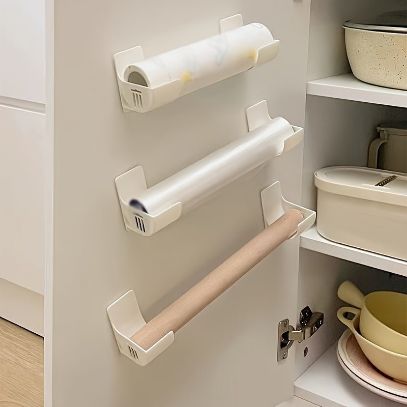 4pcs No-Drill Kitchen Storage Rack Set - Multi-Functional