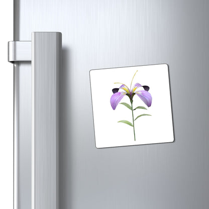 Purple Flower Magnets