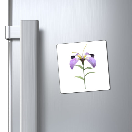 Purple Flower Magnets