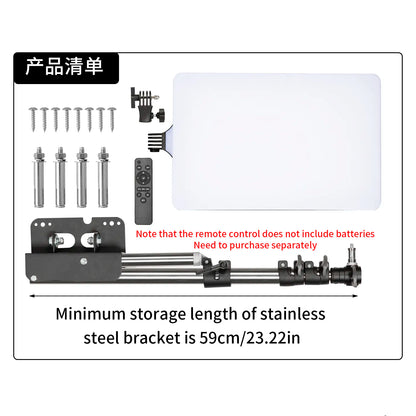 TAIDU PROMOTIONAL PL-48 LARGE PANEL TELESCOPING TATTOO WALL LIGHT